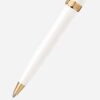 Bút bi Montblanc Pix White Au Ballpoint Pen MB-117659