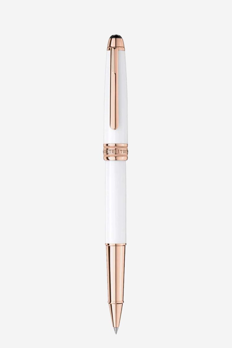 Bút viết Montblanc Meisterstück White Solitaire MB113324