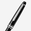 Các chi tiết bút dạ bi Montblanc Meisterstuck MB2865 mạ bạc