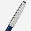 Các chi tiết viết Montblanc Meisterstuck MB-118061 mạ bạc