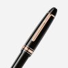 Các chi tiết viết Montblanc Meisterstuck MB112673 mạ vàng hồng