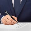 Đánh giá bút máy Montblanc Meisterstuck 149 đen cài bạc MB114229