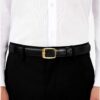 Dây nịt Montblanc mạ vàng MB-5562 ở Store Việt Nam