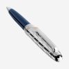 Logo đỉnh nắp bút bi Montblanc Meisterstuck authentic MB118063