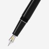 Ngòi bút máy Montblanc Meisterstuck MB118078 mạ vàng 18k