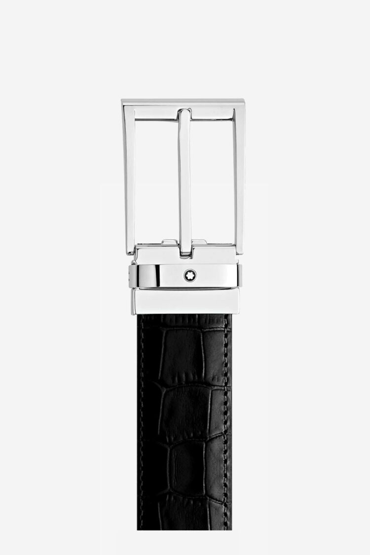 Thắt lưng Montblanc vân da cá sấu MB126737 ở Store Việt Nam